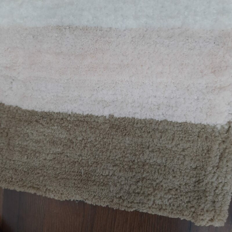 Avioni Atlas Collection- Micro Pink And Brown Stripes 90cm x 150cm (~3×5 Feet)