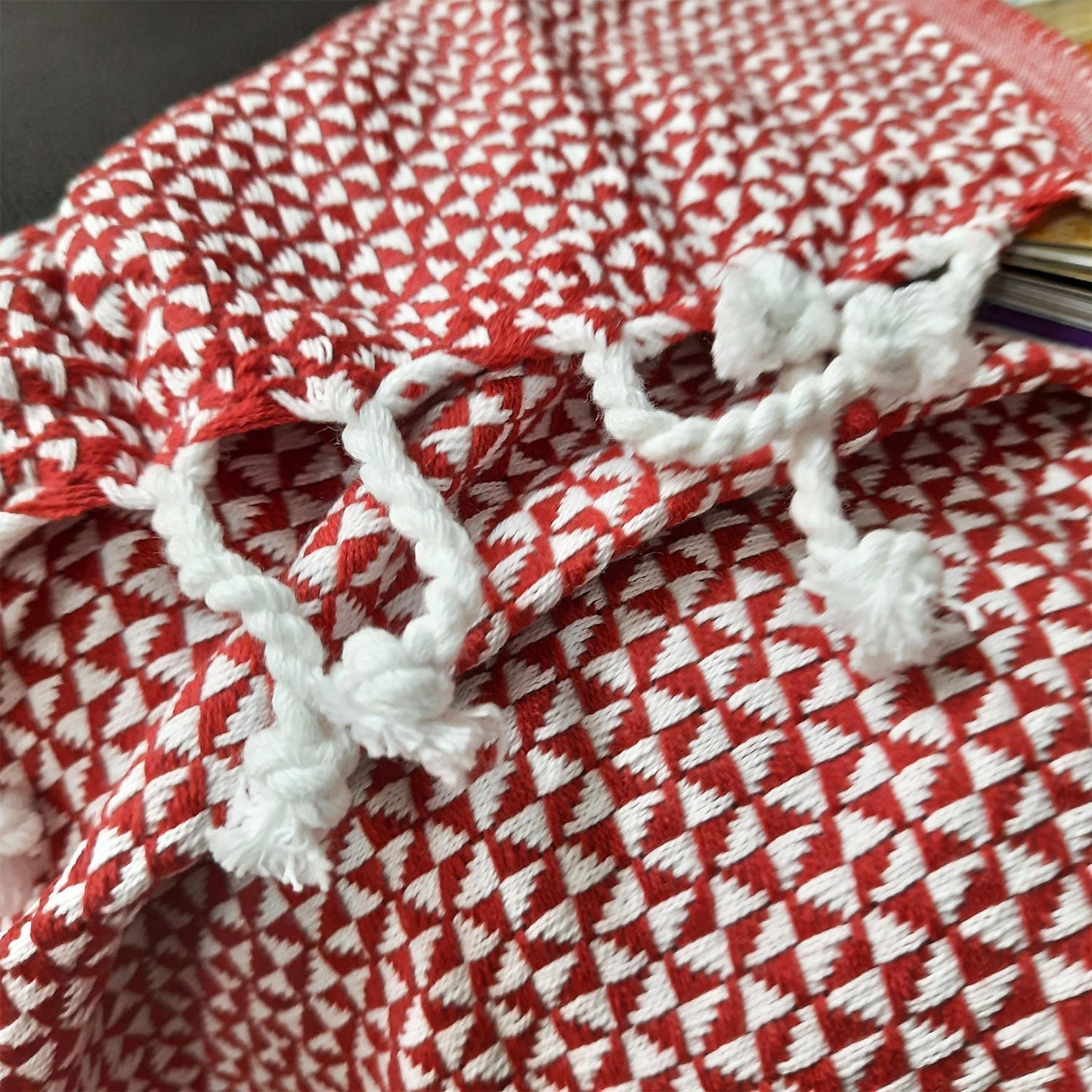 Avioni Premium 100% Cotton Sofa Throws/Blankets- 120cm x 150cm