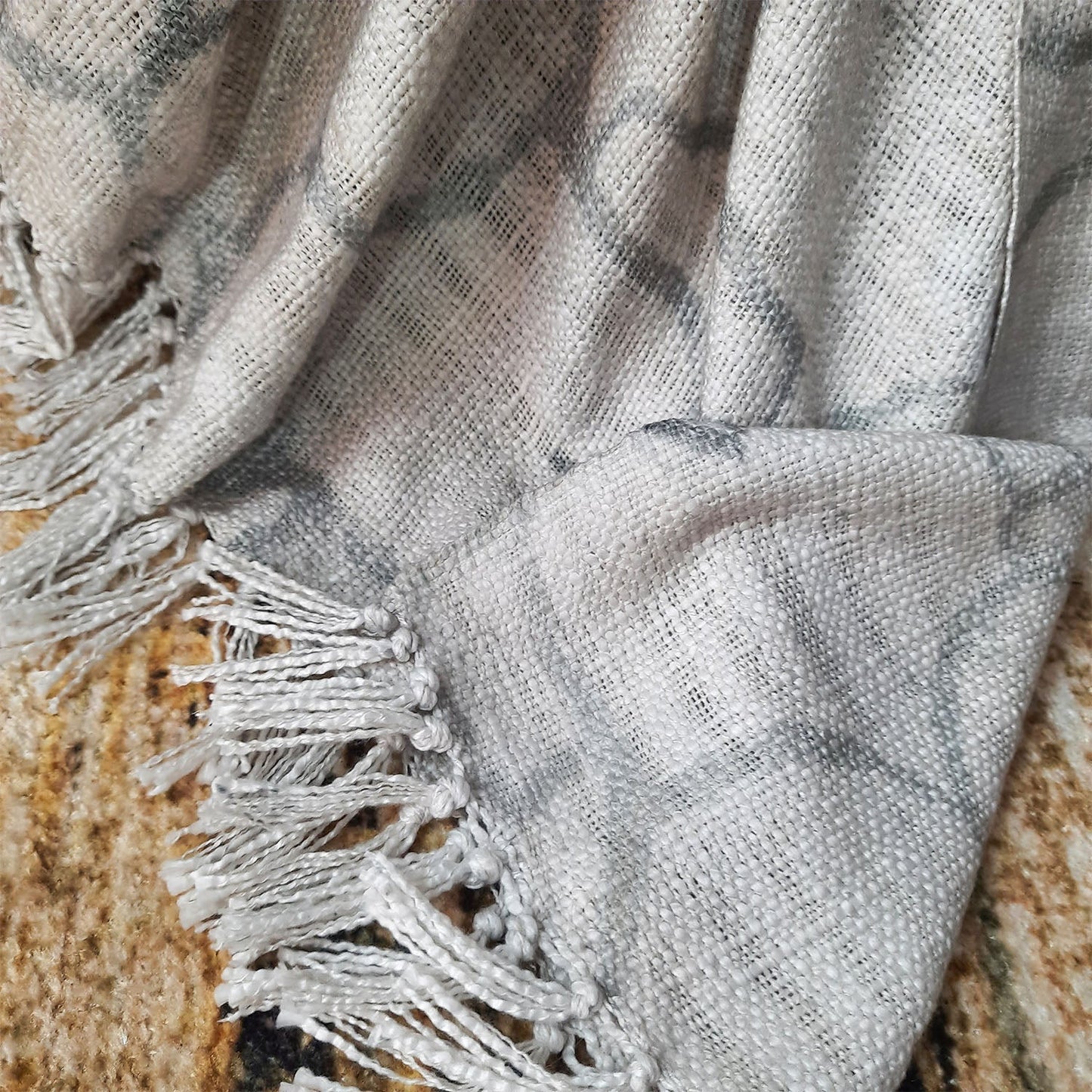 Avioni Beautiful Soft Sofa Throw | A must add to your living room | Modern Design Virgin Premium Polyester Slub Handloom Sofa Throw