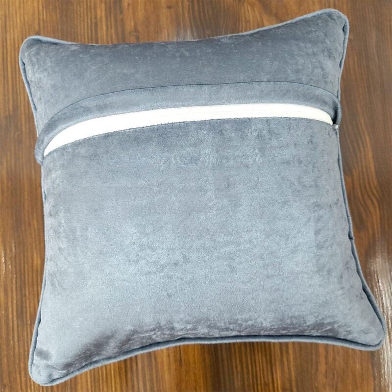 Cushion Cover with Filler – Ikat Design -40cm x 40cm (~16″ x 16″) – Set of 2