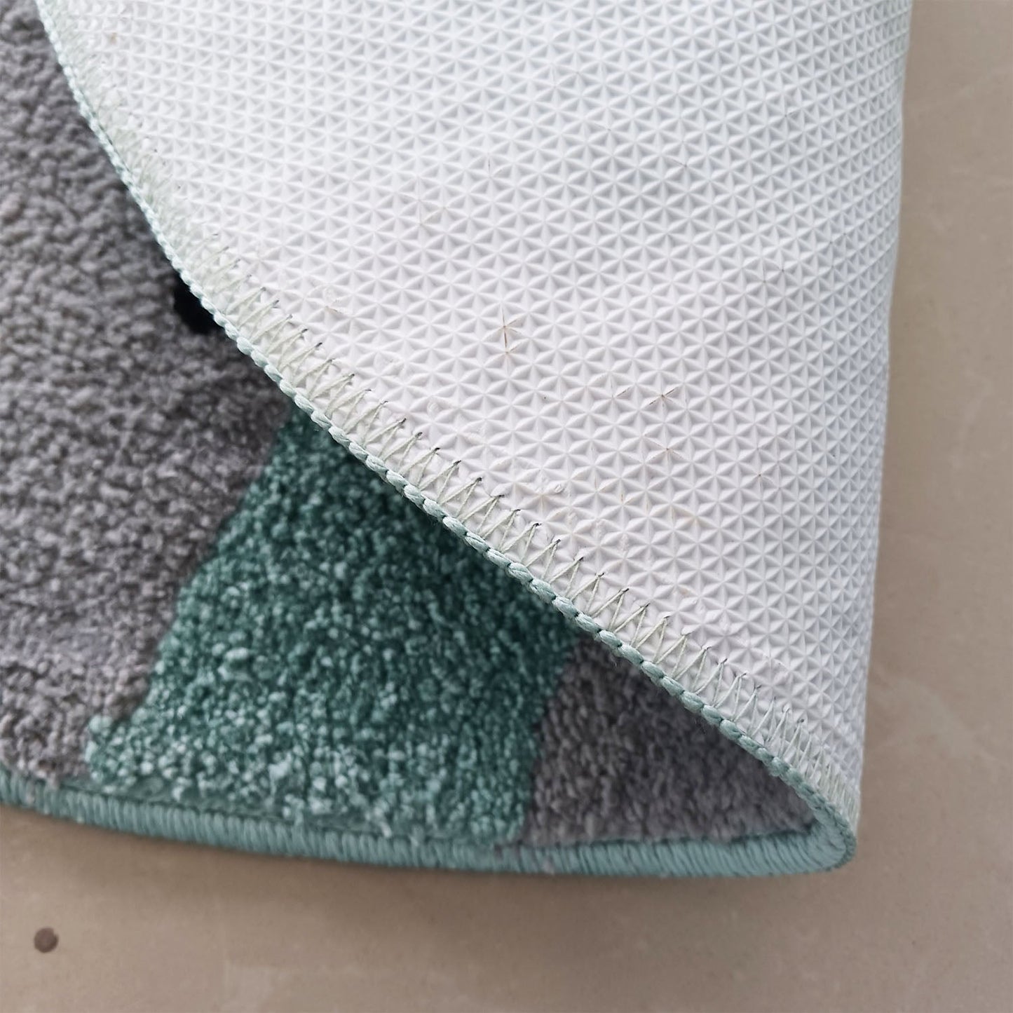 Earth Hug Me Soft Kids Rug for Nursery & Playroom - Washable and Anti Slip Backing- 90 cm x 90 cm