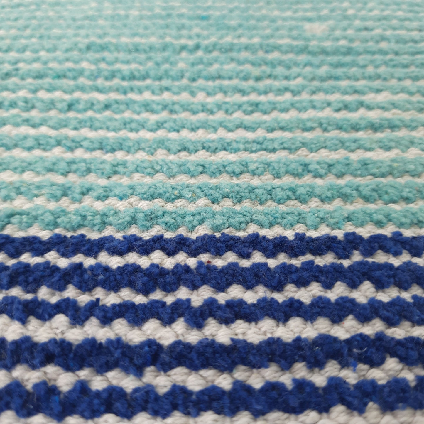 Avioni Luxury Soft Premium Chenille Stripe -Multi Color- Yoga Mat 60cm x 180cm (~2×5.5 Feet)