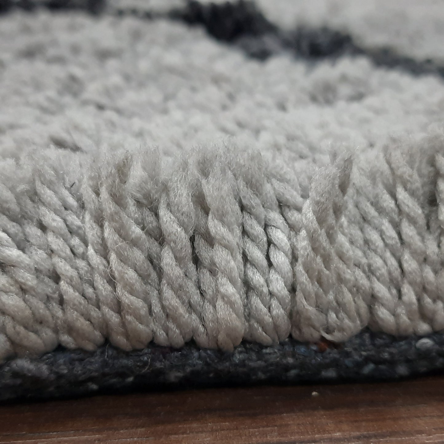 Avioni Atlas Collection- Micro Gray Moroccan Design Carpet -Different Sizes