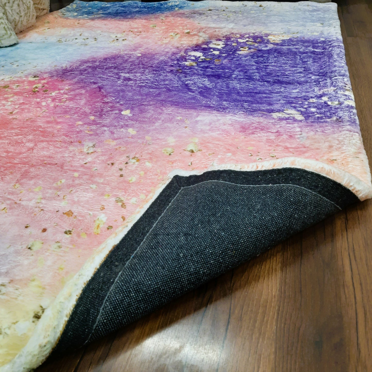 Plush Soft Faux Fur Premium Luxury Rug – Multi Color – Avioni Carpets