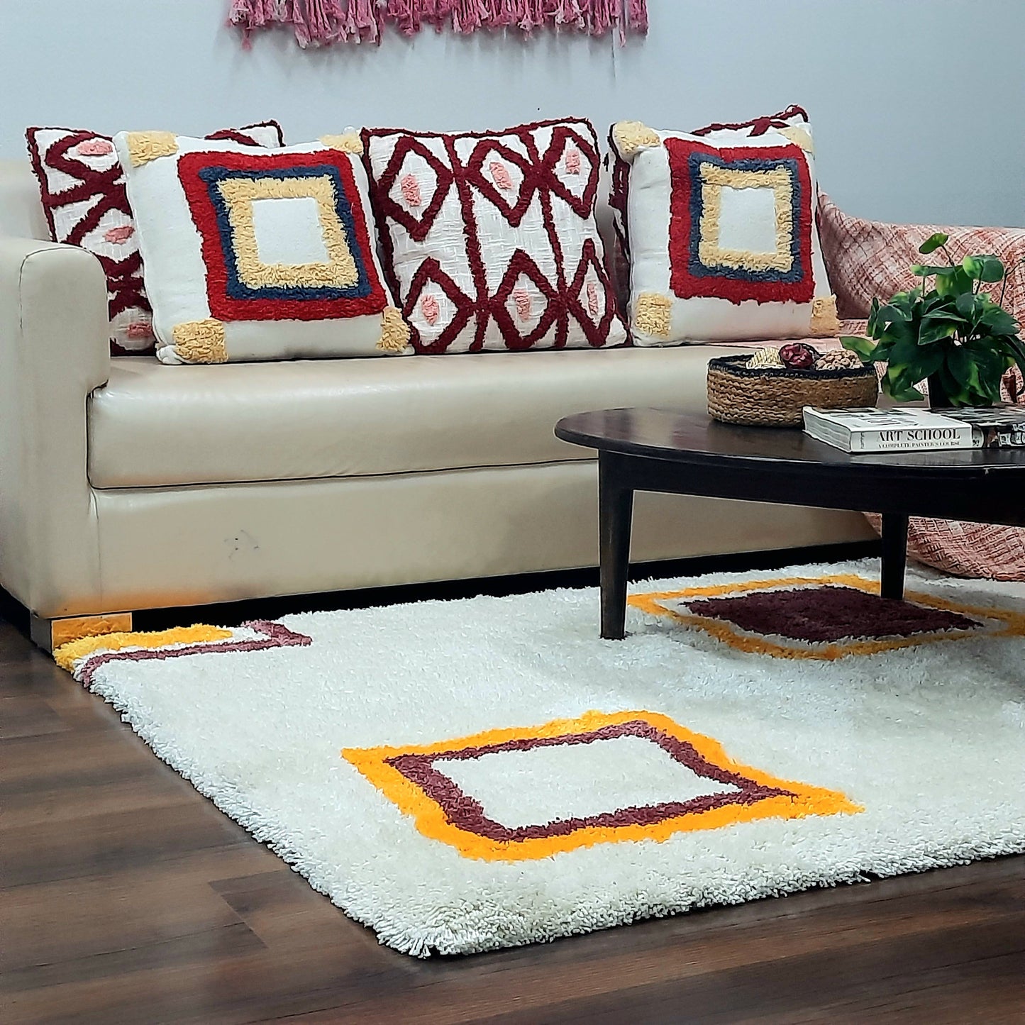 Avioni Home Atlas Collection - Microfiber Modern Design Multi Color| Soft, Easy to Clean