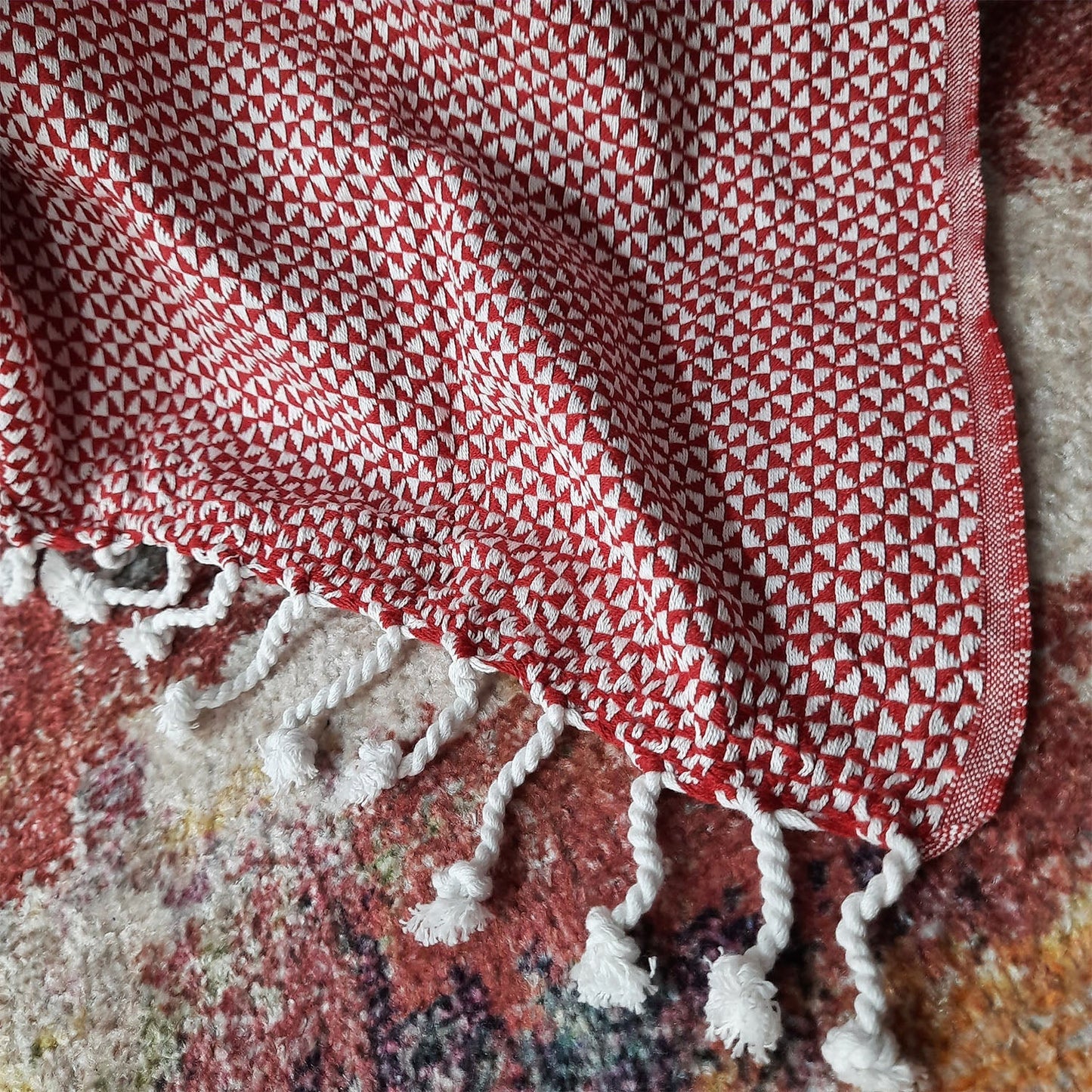 Avioni Premium 100% Cotton Sofa Throws/Blankets-  120cm x 150cm