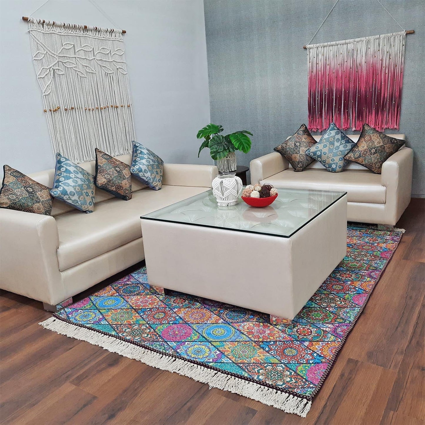 Avioni Carpet – Neo Modern Collection Geometric Flowers – Multicolour