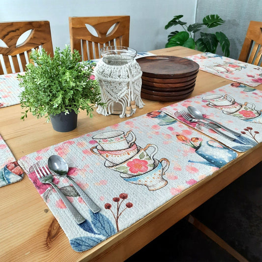 All Natural Cotton Braided Mats- “Natura Collection By Avioni”-Washable-Elegant And Exclusive- Good for Gifting (29×44 cms)