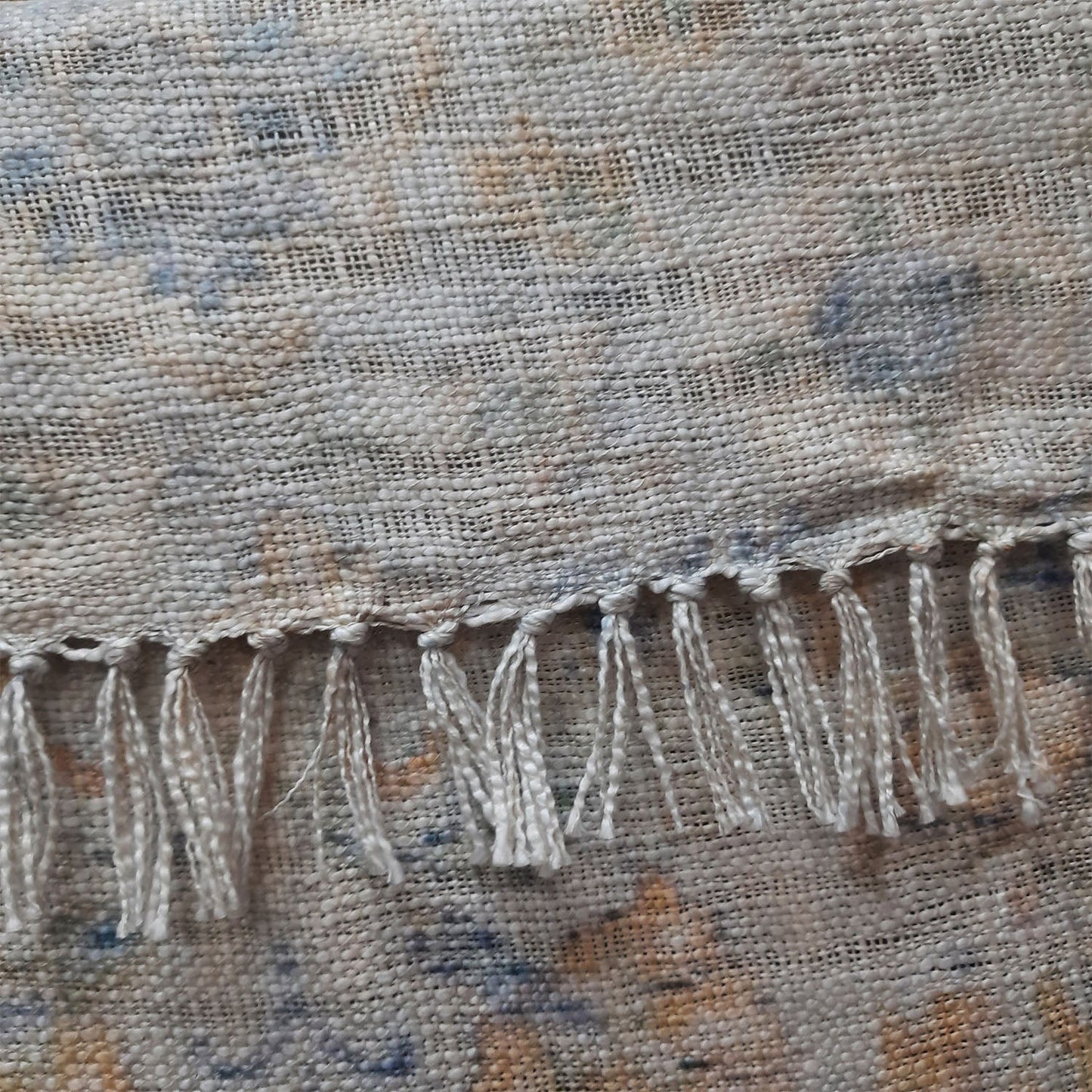 Avioni Beautiful Soft Sofa Throw | Abstract Modern Design | Virgin Premium Polyester Slub Handloom Sofa Throw