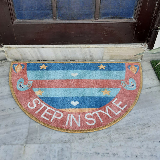 Avioni Home Floor Mat “Step in Style” Modern Design  | Anti Slip, Durable & Washable | Outdoor & Indoor