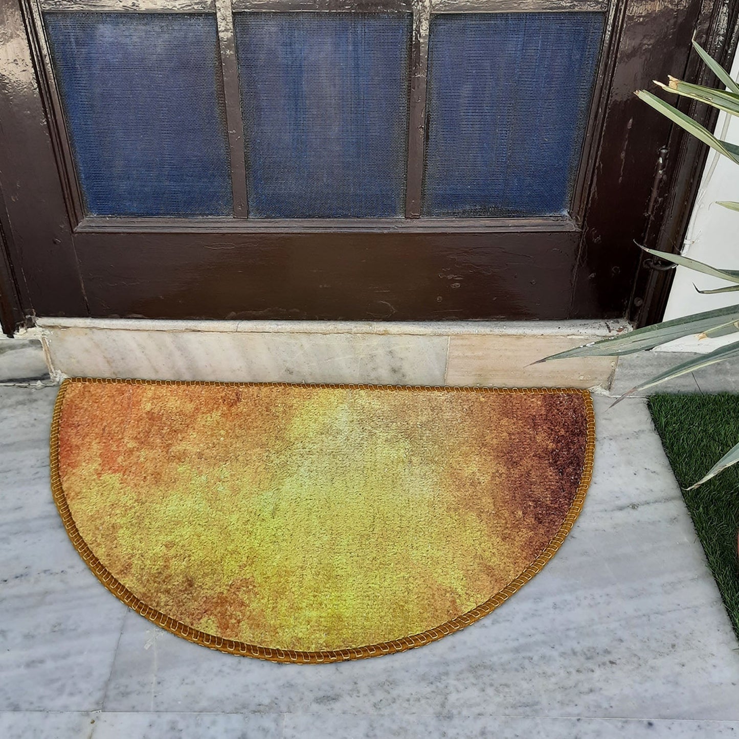 Avioni Home Floor Mat Modern Abstract Design  | Anti Slip, Durable & Washable | Outdoor & Indoor