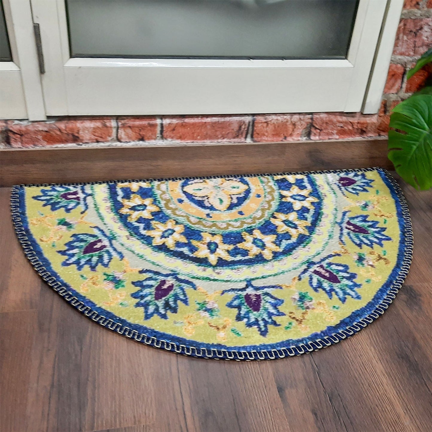 Avioni Home Floor Mats in Beautiful Traditional Design | Anti Slip, Durable & Washable | Outdoor & Indoor