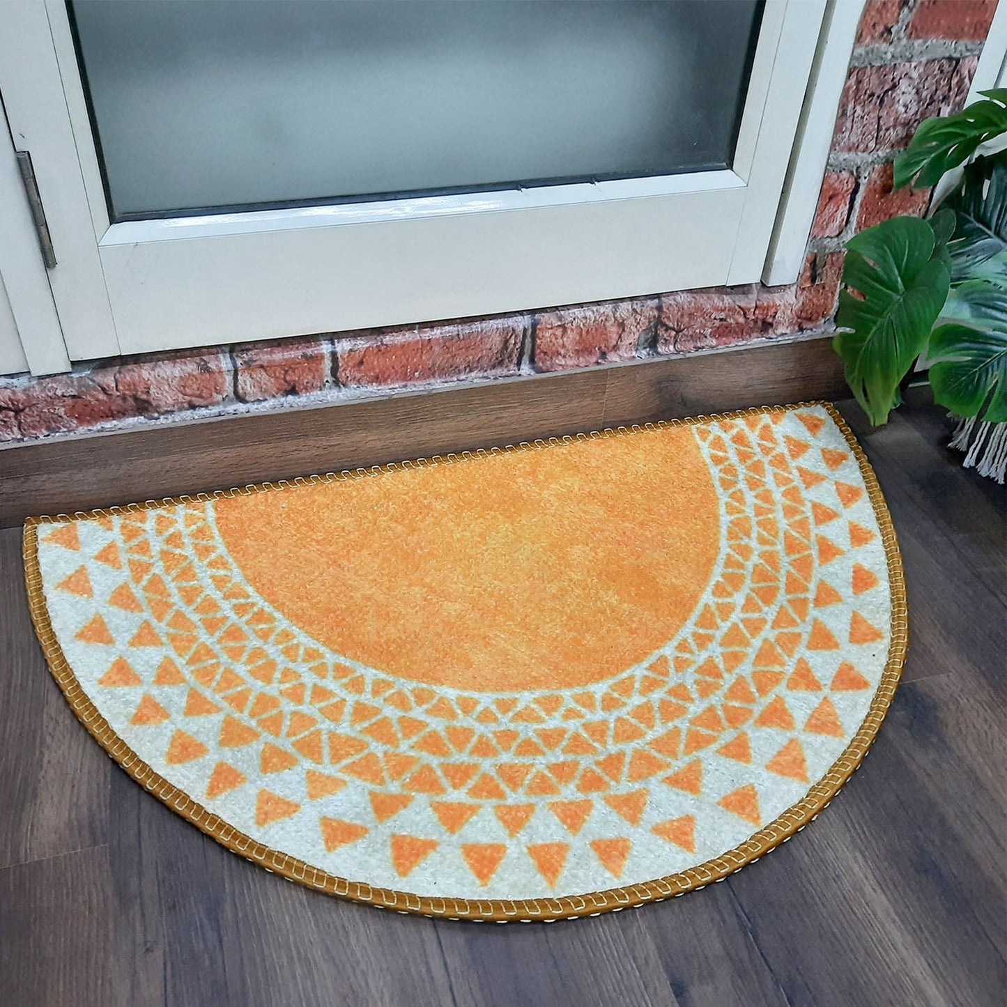 Avioni Home Floor Mats in Beautiful Sun Design | Anti Slip, Durable & Washable | Outdoor & Indoor