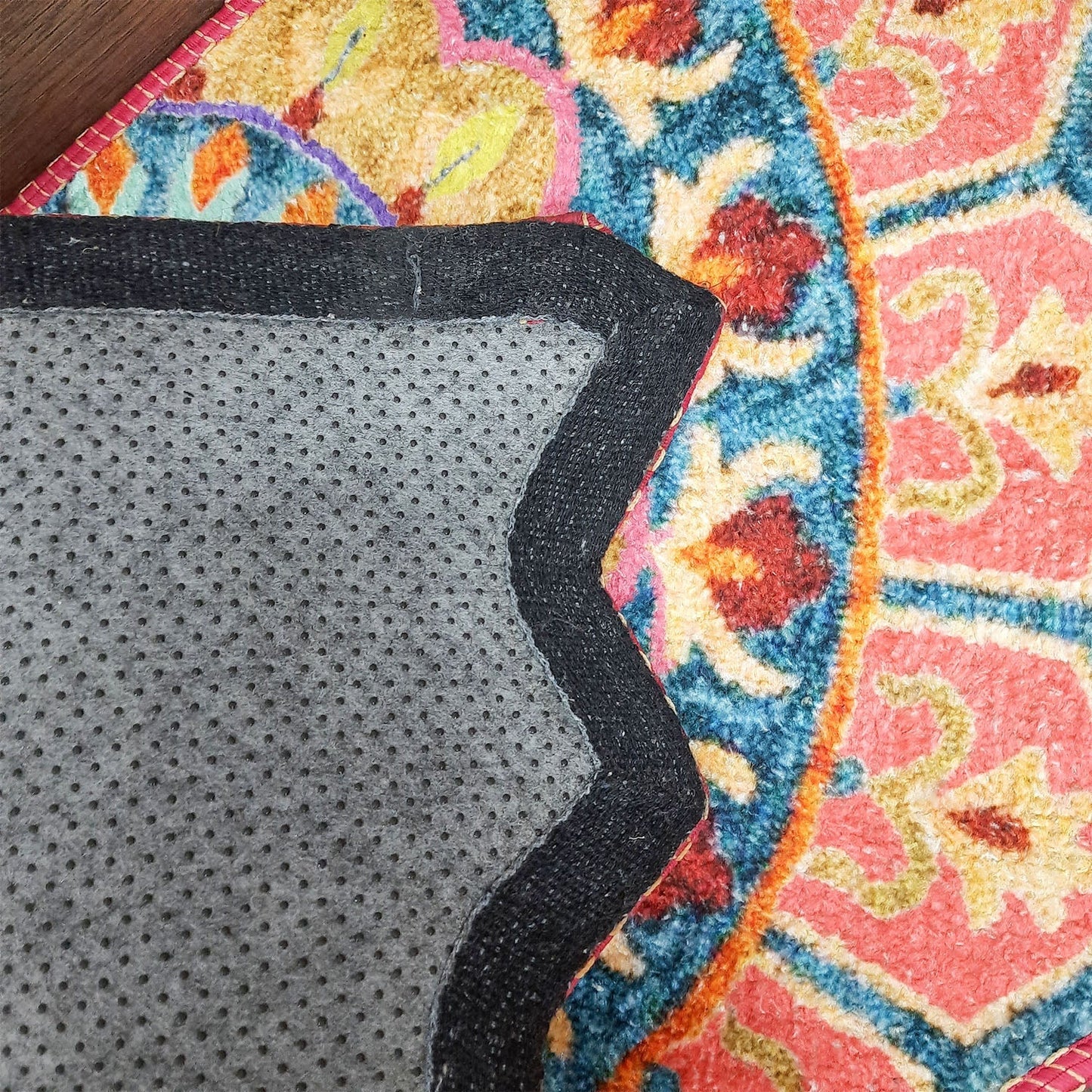 Avioni Home Floor Mats in Beautiful Traditional Rangoli Colors | Anti Slip, Durable & Washable | Outdoor & Indoor