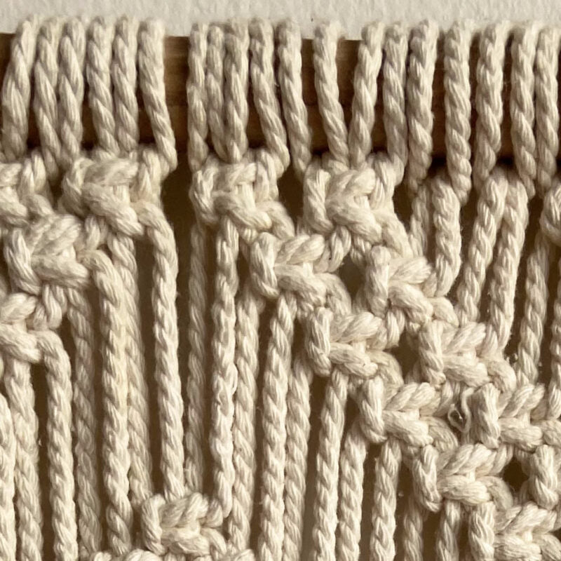 Avioni Home Boho Collection – Hand-Knotted Wall Hanging – 90cm x 100cm