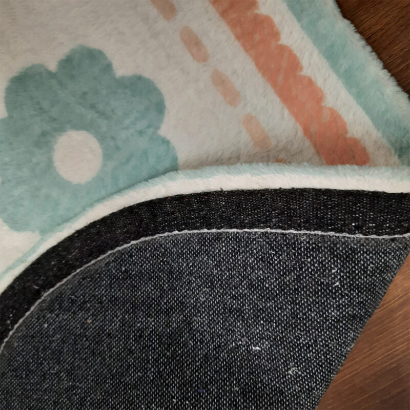 Avioni Boho Vides Fluffy Shag Very Soft Faux  Fur Rug for Kids Nursery Play Room-55cmx140cm (~22×55 inch)