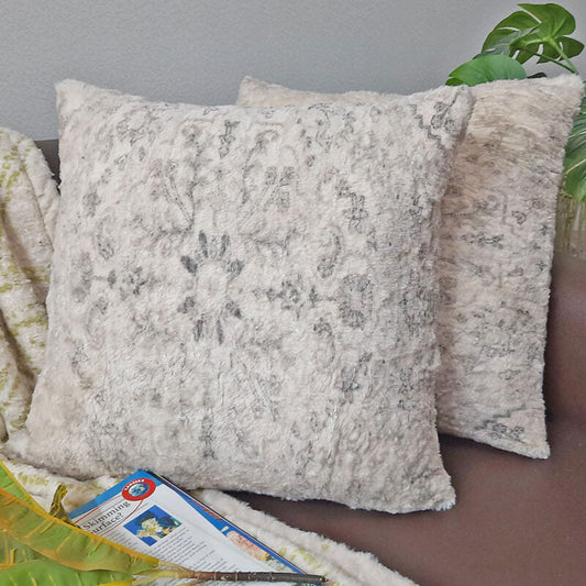 Avioni Designer Faux Fur Luxury Cushion Covers | Luxurious Very Soft Exclusive | Different Sizes Available