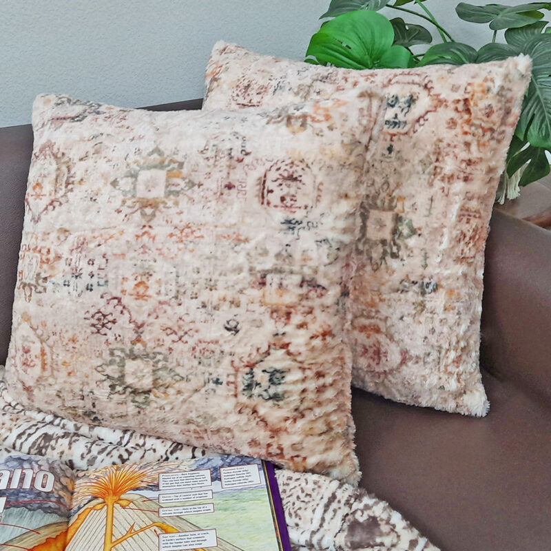 Avioni Designer Faux Fur Luxury Cushion Covers | Luxurious Very Soft Exclusive | Different Sizes Available