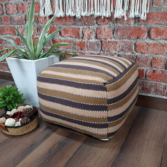 Avioni Home BigMo Collection -Cube Boho Pouf -40cm x 55cm x 55 cm