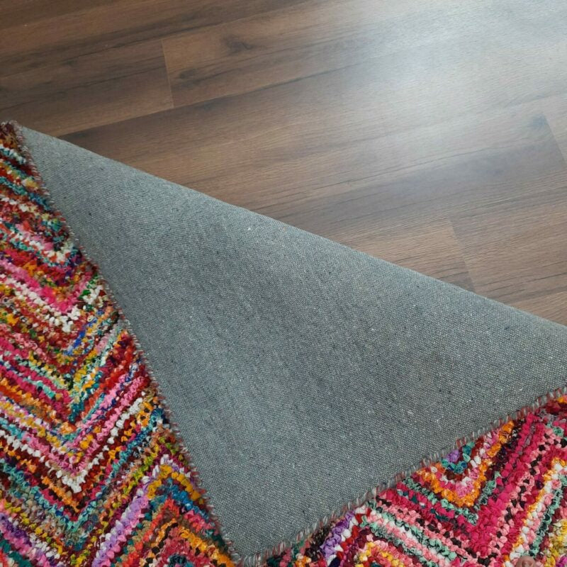 Chindi Carpet – Multicolour Cotton Carpet – 120cm x 180cm (~4×6 Feet) – Avioni
