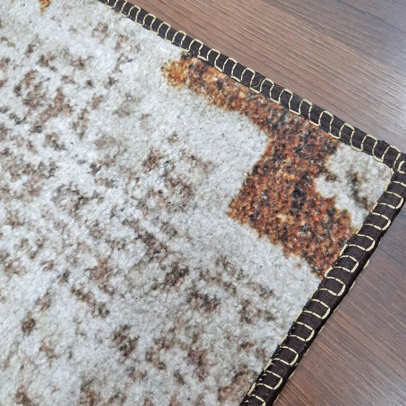 Avioni Faux Silk Rug | Create A Stylish Living Room | Luxurious, Durable and Washable | Earthy Elegance Collection