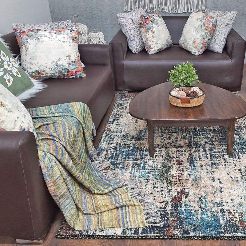 Choose Avioni Faux Silk Carpet for a Stylish and Modern Living Room | Durable and Washable | SeaBird Collection