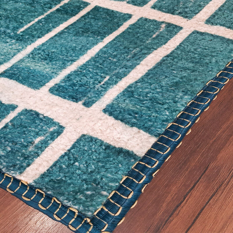 Avioni Faux Silk Carpet for Your Living Room | Modern & Luxurious | Durable and Washable | SeaBird Collection (Copy)