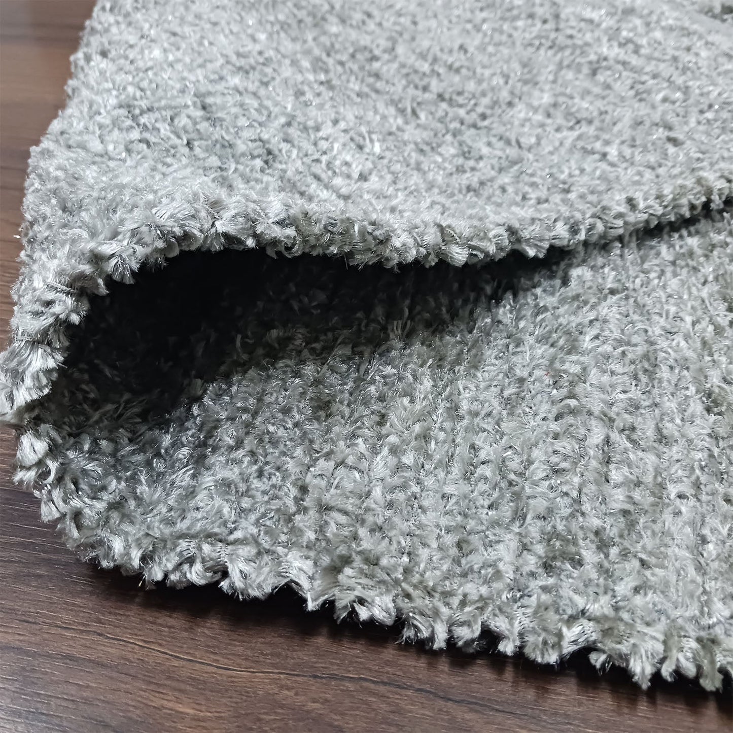 Avioni Handloom Rugs by Master Artisans | Soft Touch | Home Washable | Grey Silver | Reversible