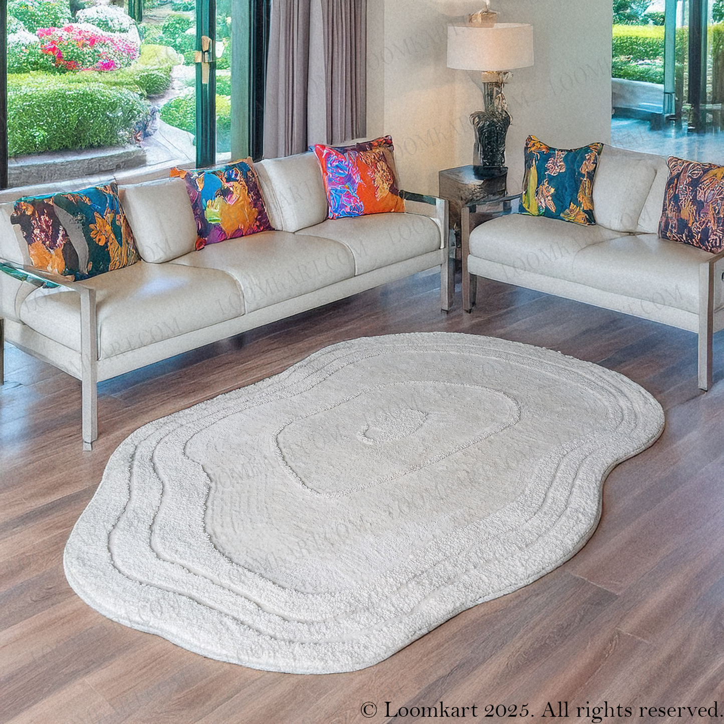 The Elevate Collection from Loomkart | Alba Cloud | Luxury Statement Carpets