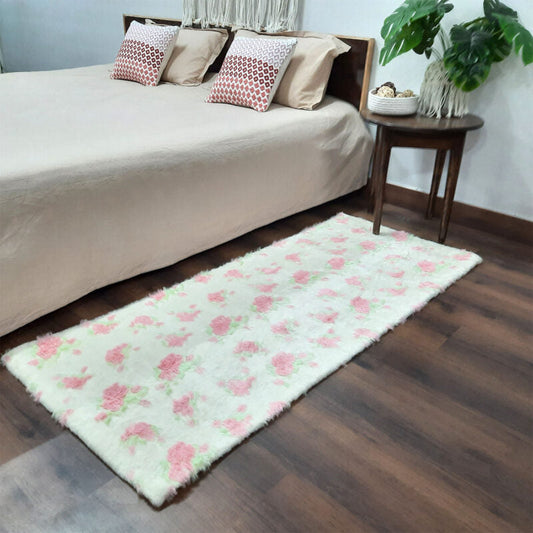 Loomkart – Avioni Ultra Soft Cozy Faux  Fur Carpet for Bedroom/Hallway/Pooja Room-Easily Hand Washable- 60X150cm