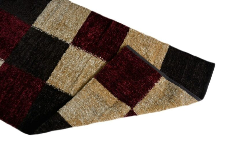 Avioni Rugs Red Boxes For Living Room Actual Feather Touch- Softness Guaranteed-Handloom Made Reversible Light Weight