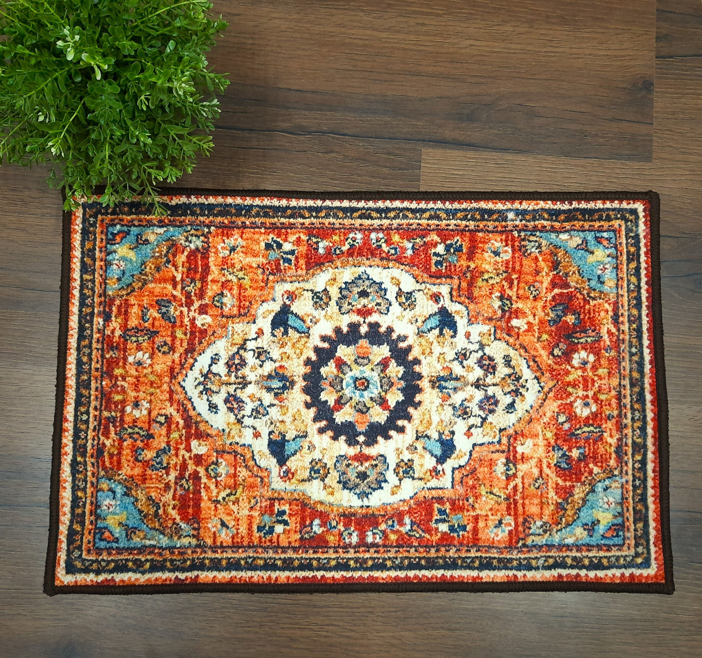 Esplendor Persian Rectangle mat Collection By Avioni Home | Anti Slip, Durable & Washable | Outdoor & Indoor